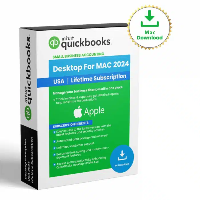 QuickBooks Desktop Pro 2024 for Mac – Lifetime Activation